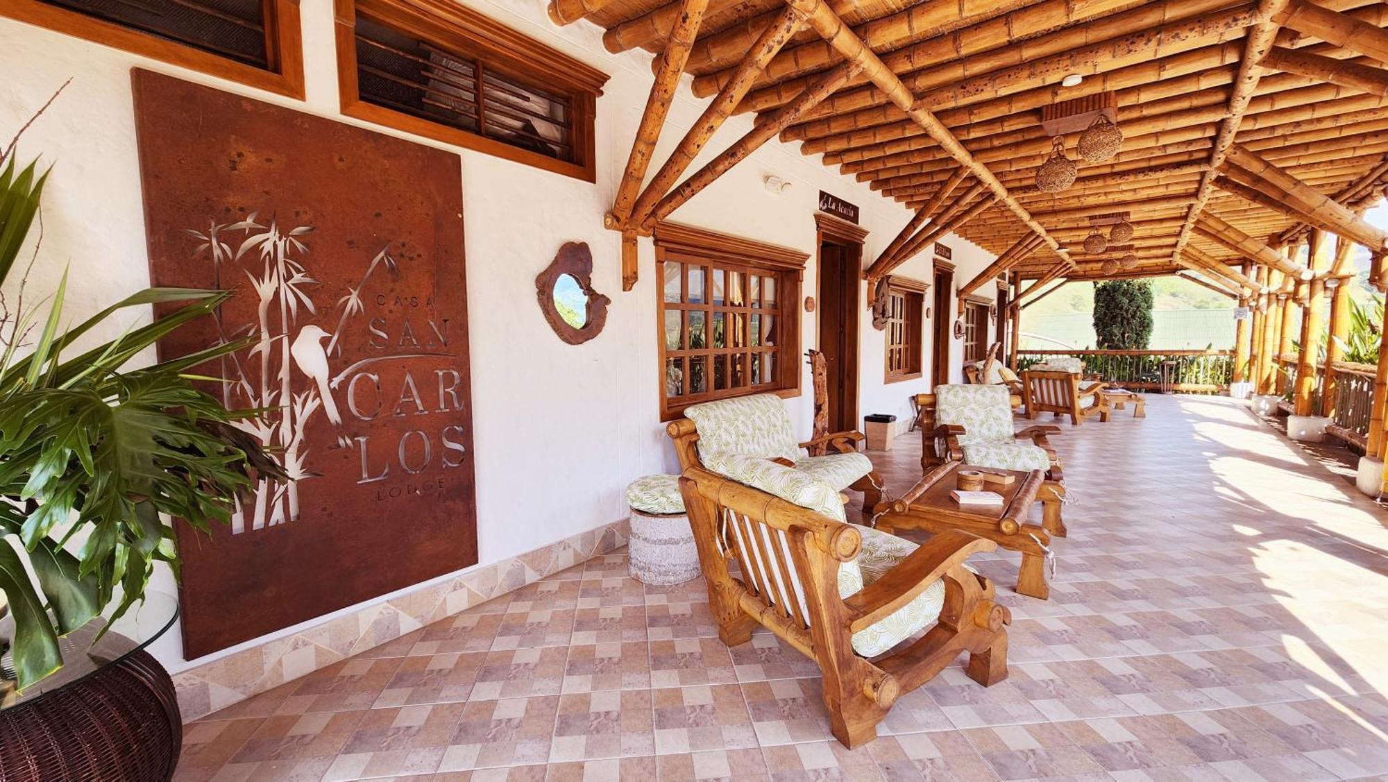 Hotel Casa San Carlos Lodge Pereira Combia Baja Zewnętrze zdjęcie