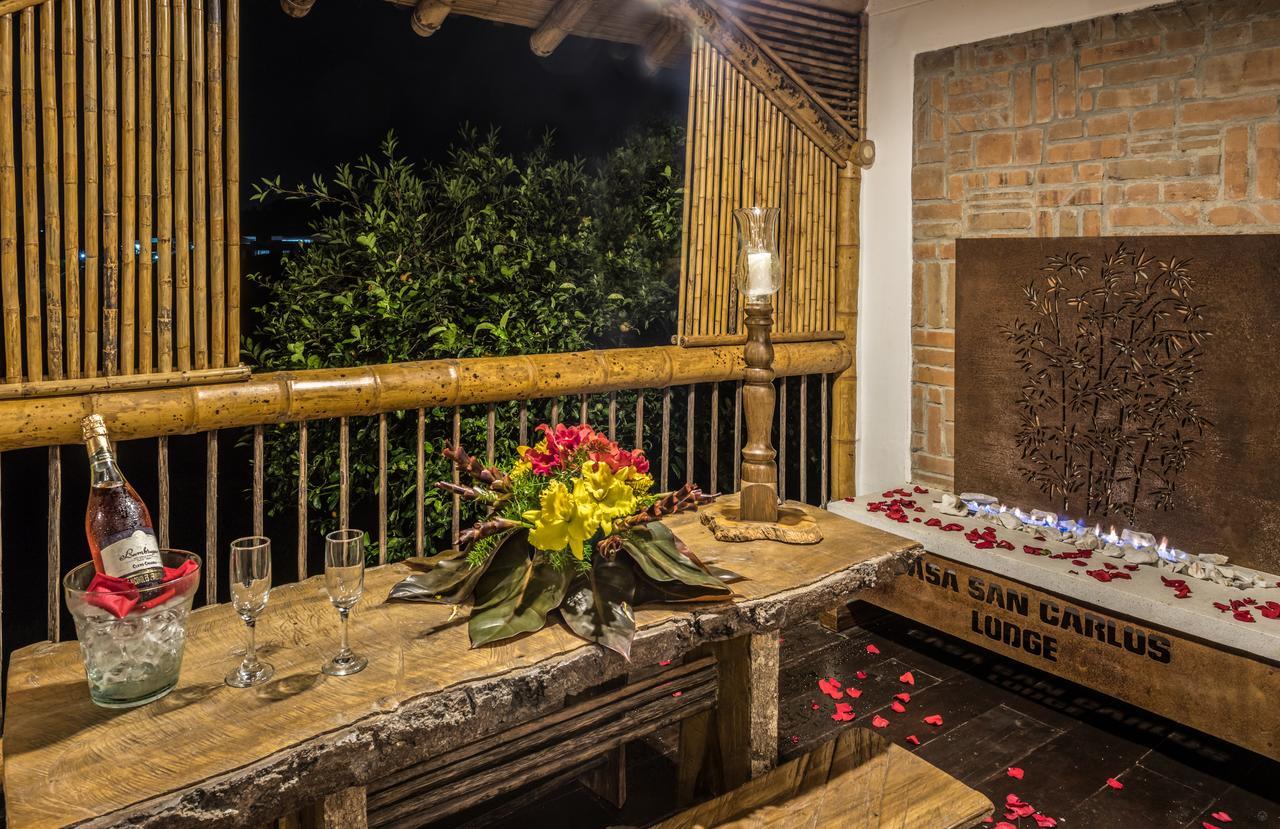Hotel Casa San Carlos Lodge Pereira Combia Baja Zewnętrze zdjęcie